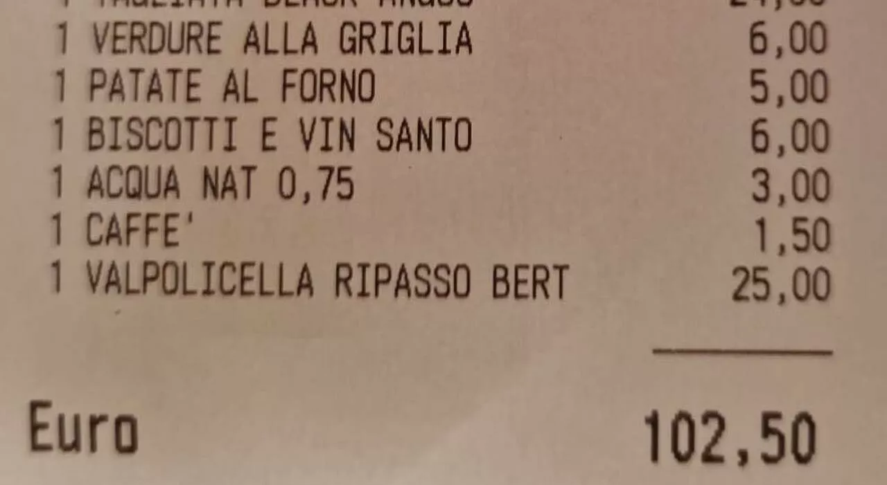 Scontrino da 102 euro, coppia cena e scappa via. Il proprietario: «Tornate o mostrerò chi siete sui social». E