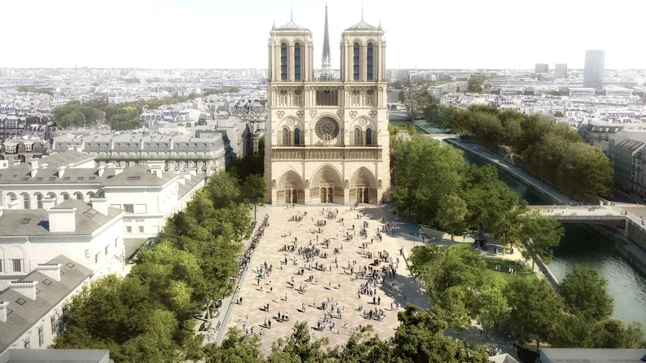 « Des évolutions positives » : à Paris, les aménagements des abords de Notre-Dame pourraient faire consensus