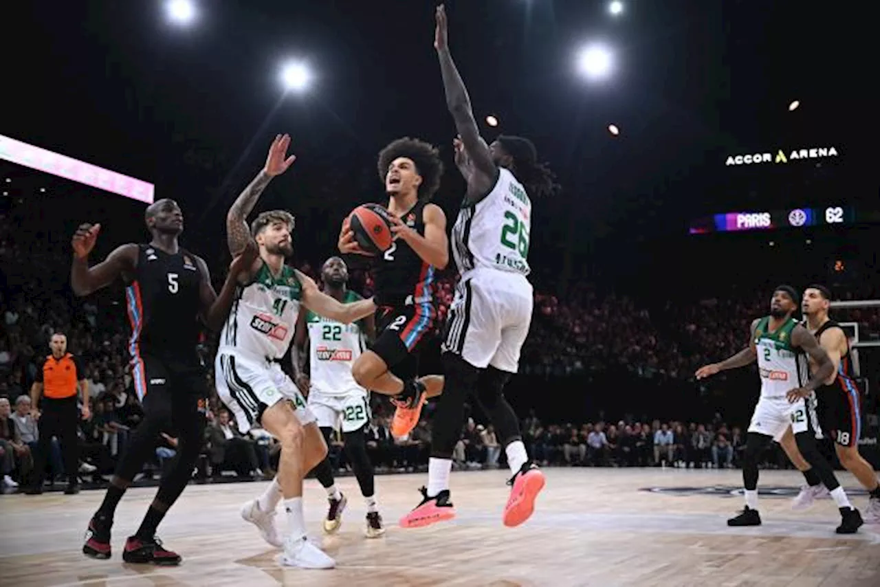 Paris Basket décroche sa première victoire en Euroligue face au Panathinaïkos