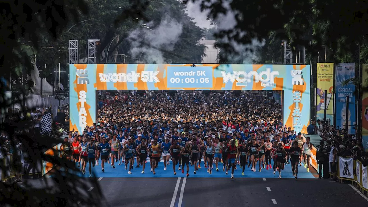 Meriah, Wondr Jakarta Running Festival 2024 Satukan Ribuan Pelari dalam Sejarah Event Terbesar