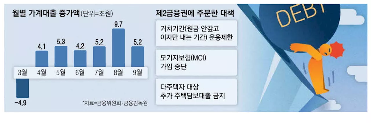 2금융권도 다주택자 주담대 막는다