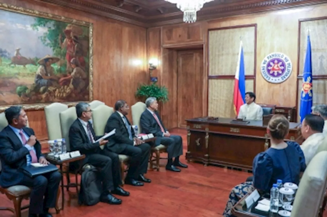 DPM Zahid calls on Philippine President Marcos in Manila