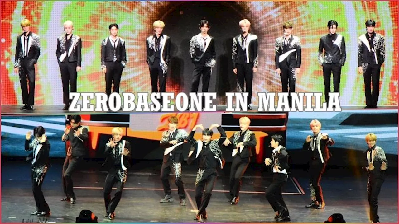 K-pop boy band ZEROBASEONE holds first concert in Manila: ‘You guys are so amazing’