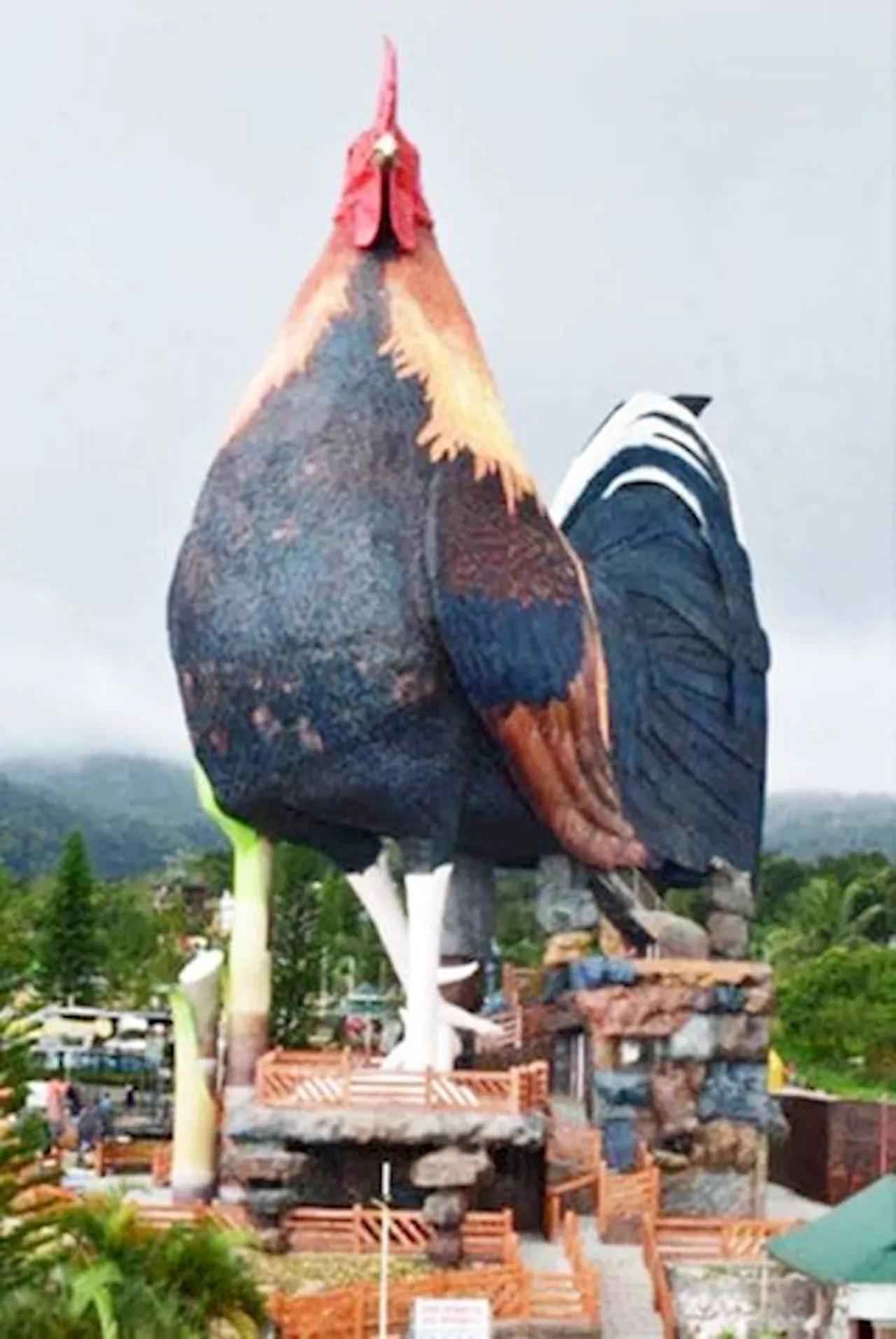 Rooster-shaped hotel in Talisay City sets Guinness World Record