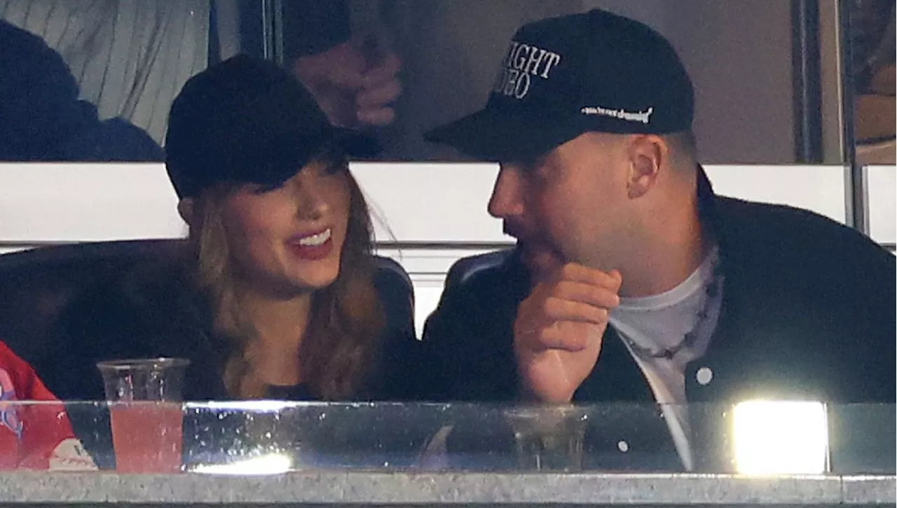 Taylor Swift and Travis Kelce Hit a Couples' Style Home Run at the Yankees vs. Guardians Game