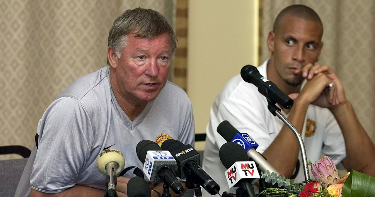 Rio Ferdinand has theory why Ferguson announced Man United retirement in 2002