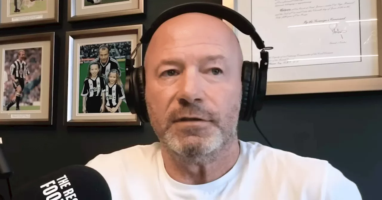 Alan Shearer praises player for leaving Man Utd