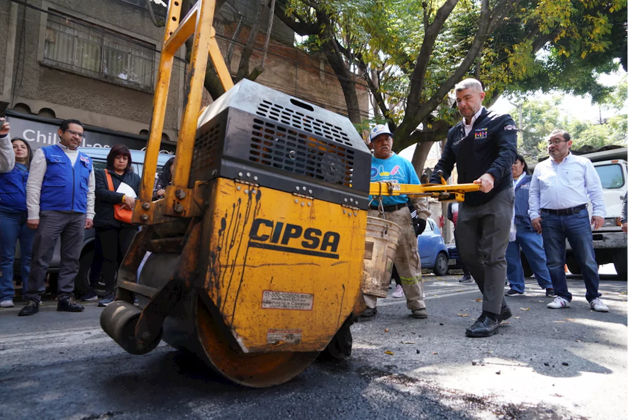 Mauricio Tabe inicia el programa 'Los Antibaches' en colonias de Miguel Hidalgo