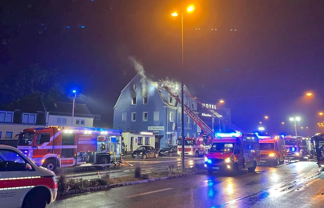 Wohnung in Nürnberg nach Feuer unbewohnbar – Kripo schließt Brandstiftung nicht aus