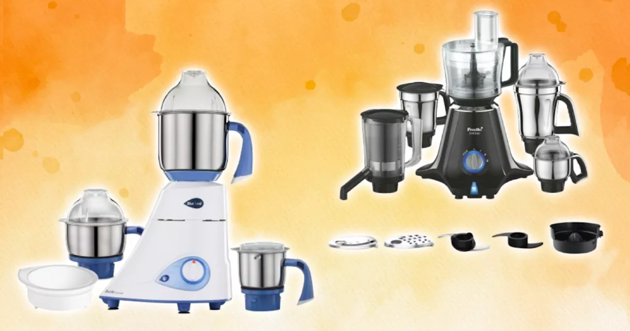 Amazon Great Indian Festival से घर लाएं ये Preethi Mixer Grinder, 68% तक डिस्काउंट पर अभी कर दें ऑर्डर