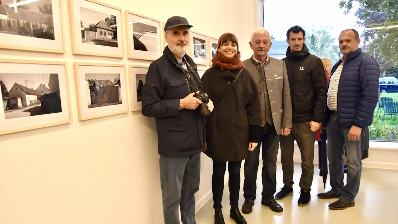 Schwarz-Weiß-Bilder zeigen den Wandel in Weikendorf