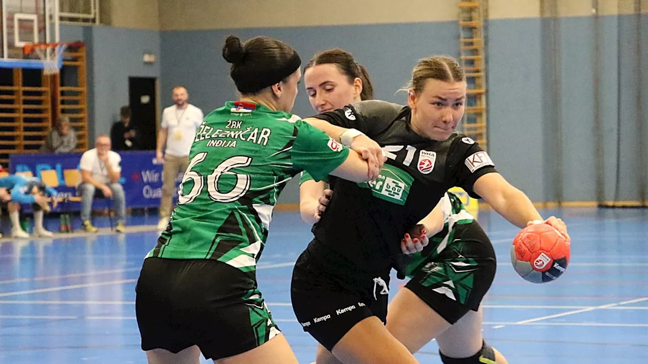 Stockerauer Handballdamen waren auch in Serbien chancenlos