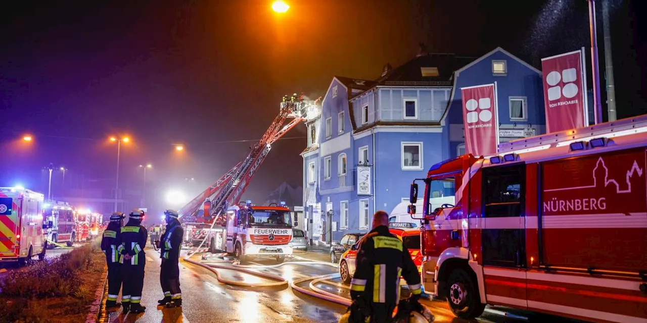 Erst Streit, dann Feuer: Gro&szlig;einsatz in N&uuml;rnberg nach Brand in Mehrfamilienhaus