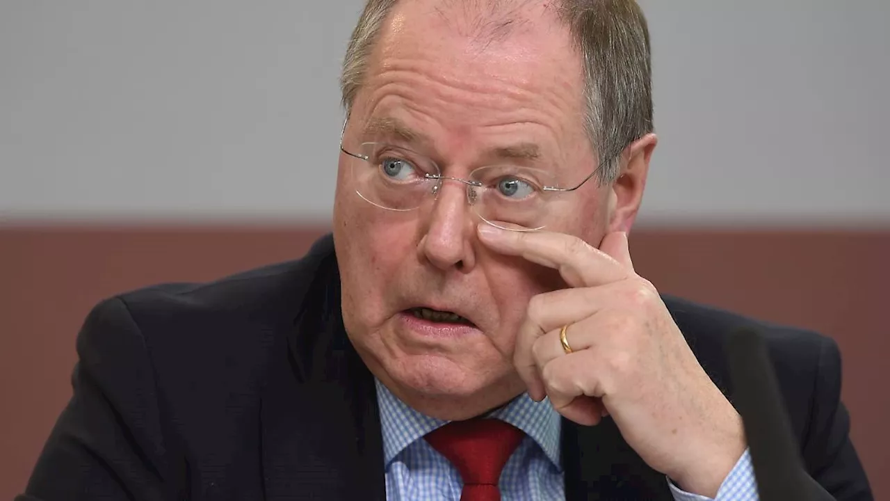 Lässt die Partei Scholz fallen?: Steinbrück wettet auf nächsten SPD-Kanzlerkandidaten