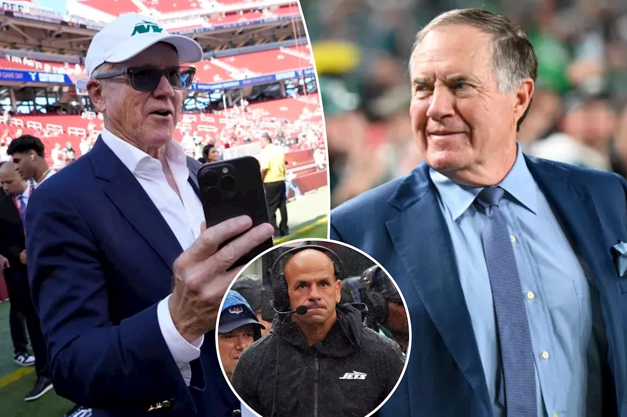 Bill Belichick torches Jets owner Woody Johnson for Robert Saleh firing on 'Manningcast'