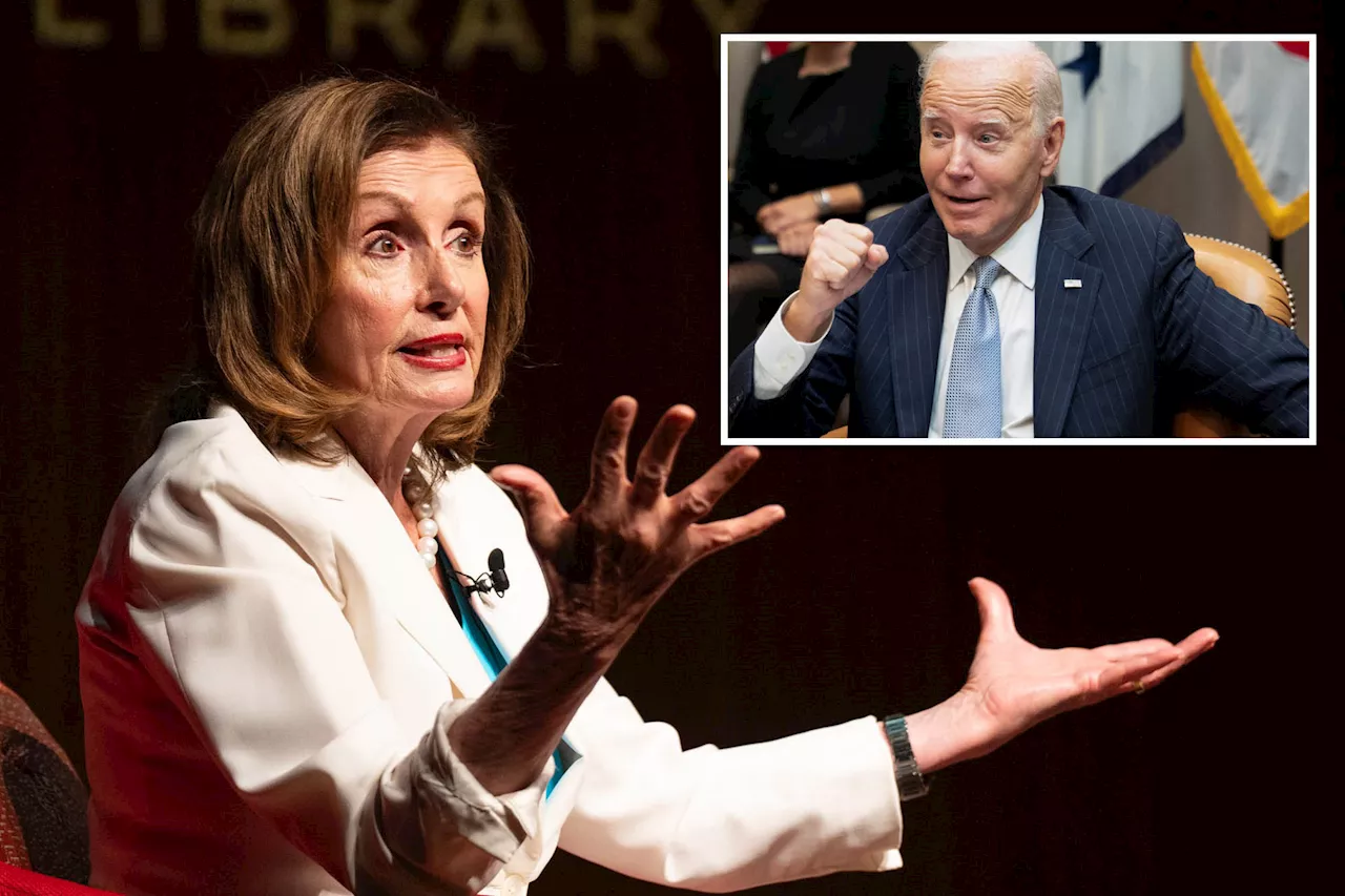 Pelosi admits having no contact with Biden since forcing him out of 2024 race