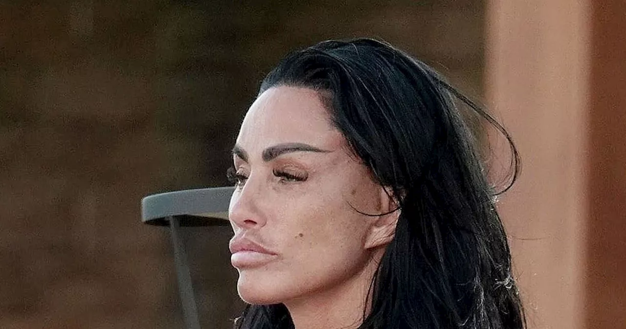 Katie Price Spotted Soaking Up The Sun In Cyprus Despite Recent Foot Injury