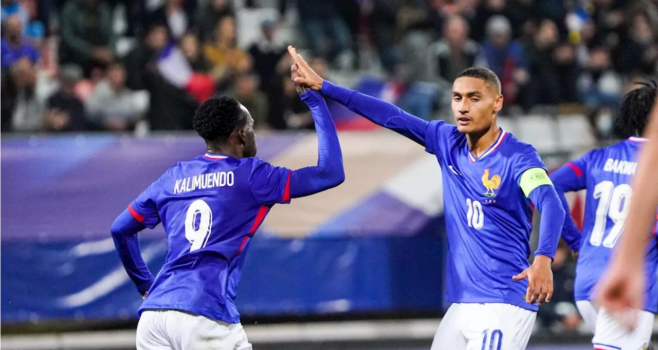 Equipe de France : les Bleuets qualifiés pour l'Euro 2025 !