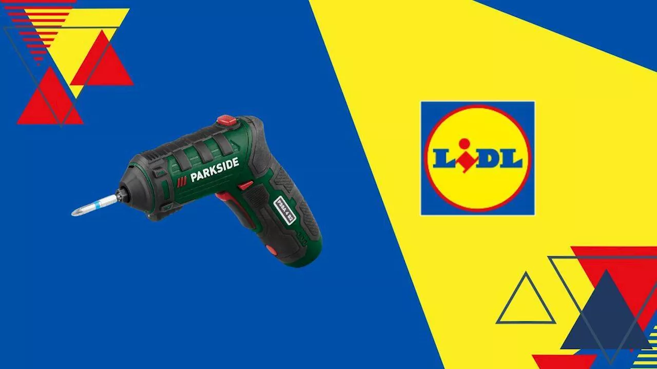 Lidl s’emporte et propose sa perceuse-visseuse Parkside à moins de 15 euros ce mardi