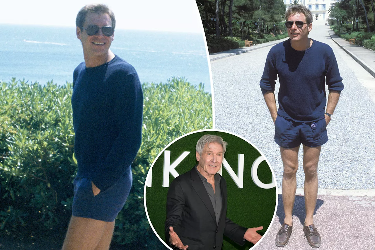 Harrison Ford comments on iconic 1982 short-shorts look, says it makes him 'ill'