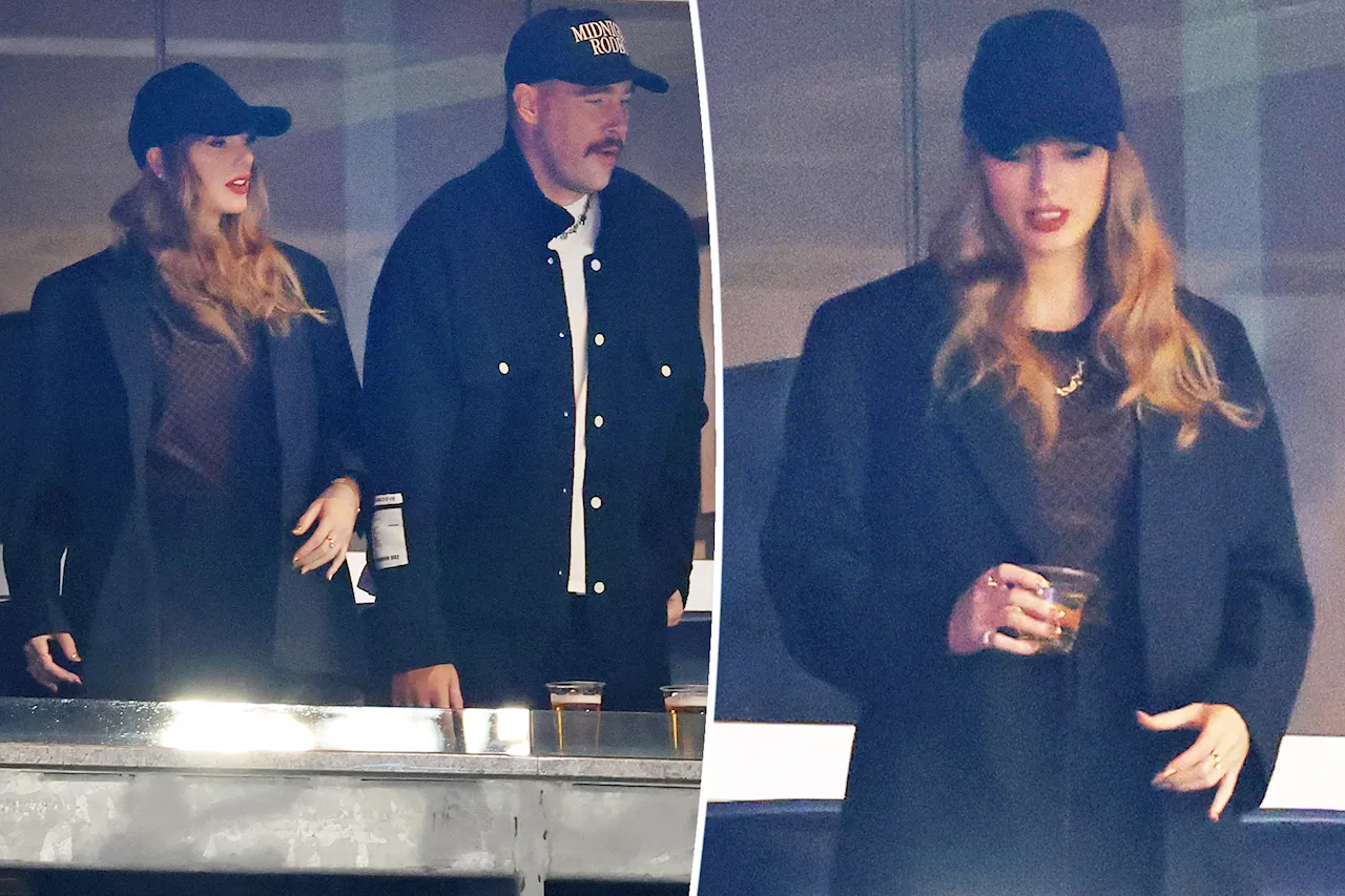 Taylor Swift and Travis Kelce keep outfits neutral at Yankees-Guardians ALCS Game 1