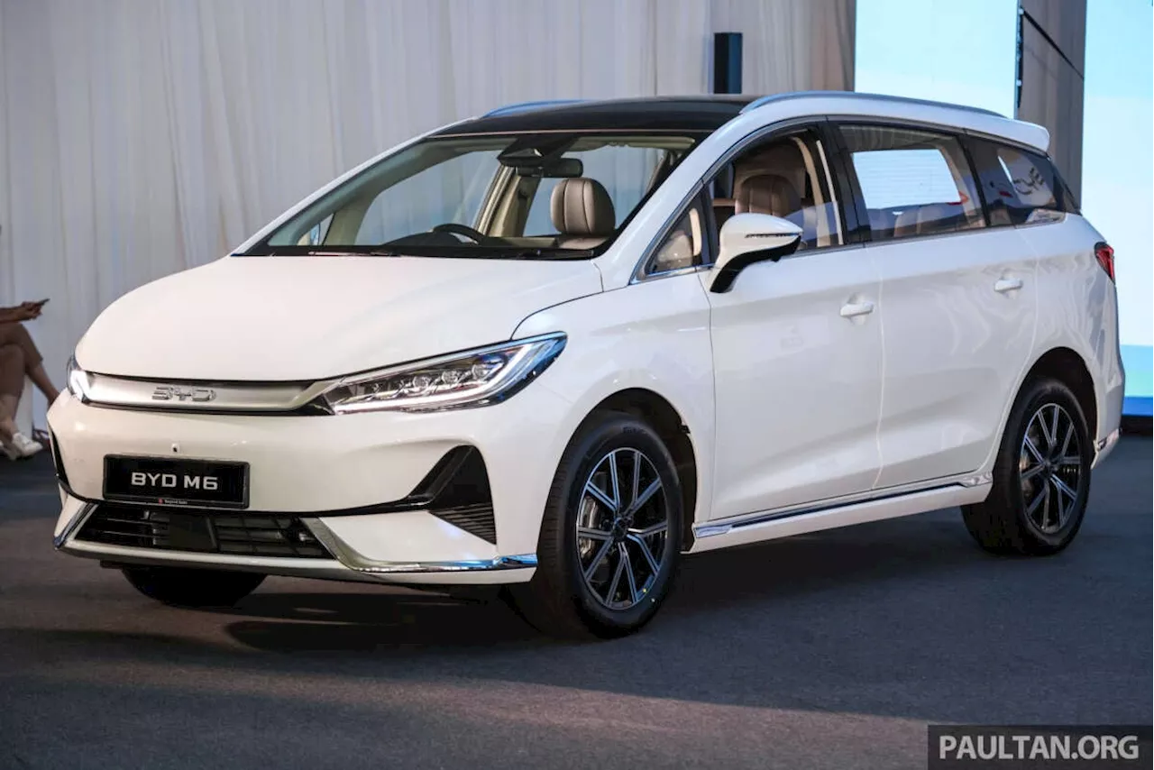 2024 BYD M6 EV MPV launched in Malaysia – up to 204 PS, seven-seater, two variants, RM109,800-RM123,800