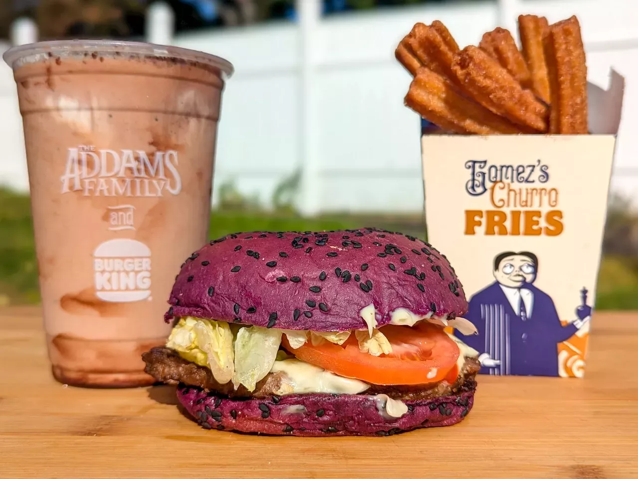 I tried Burger King’s purple Addams Family Whopper so you don’t have to ...