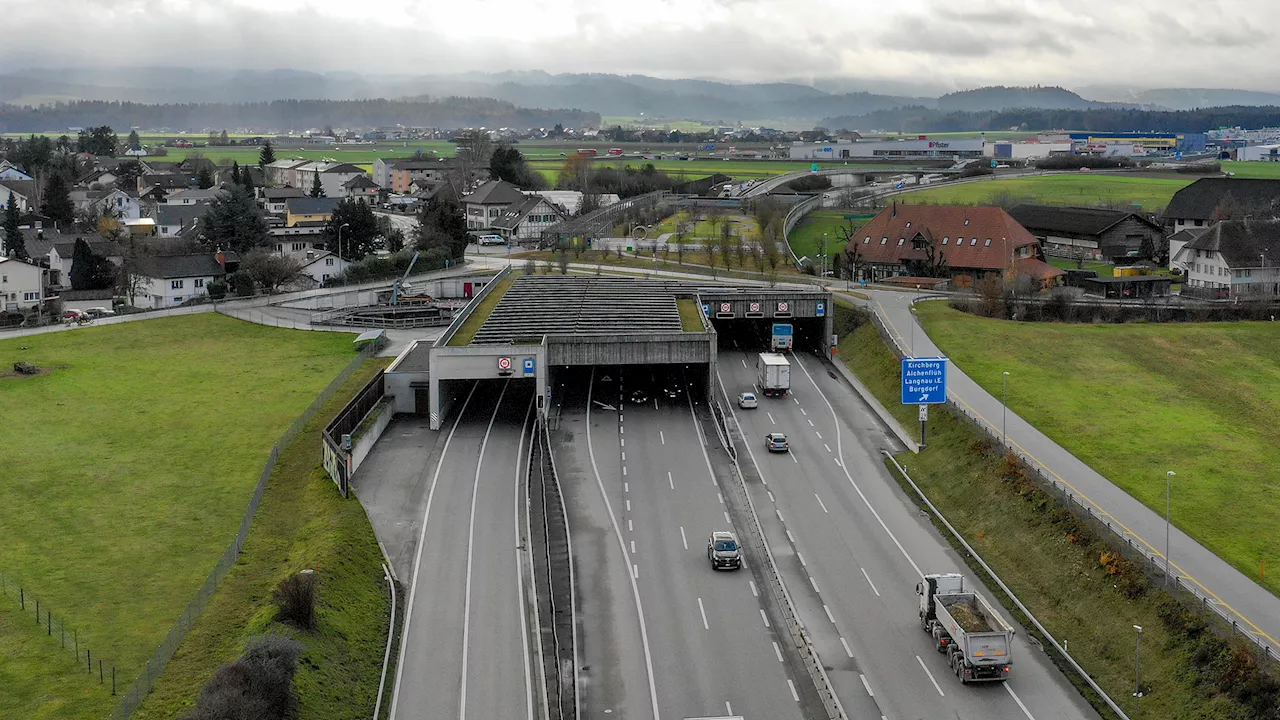 A1 Umfahrungsstrasse Kirchberg BE: Sperrung für Erneuerung der Fahrbahnübergänge