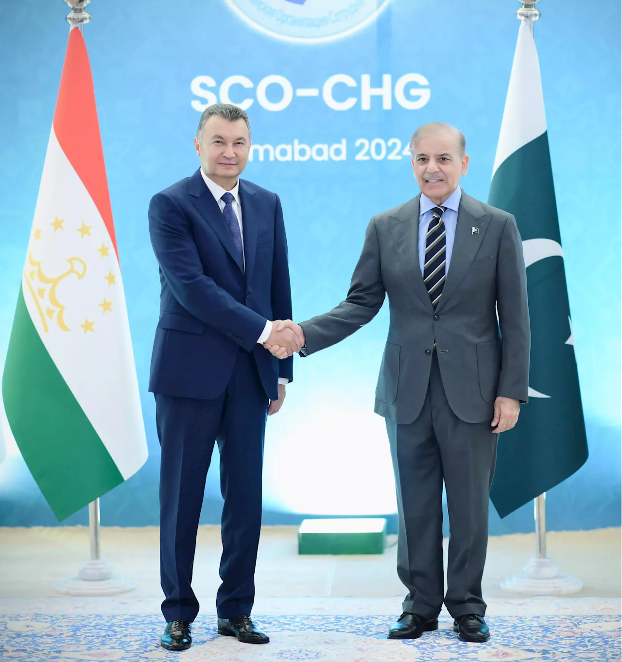 Prime Minister meets with the Prime Minister of Tajikistan on the sidelines of the SCO Meeting in Islamabad