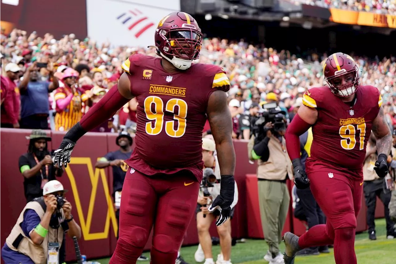 NFL-Saisonaus 2024: Washington Commanders den Rest der Spielzeit ohne Jonathan Allen