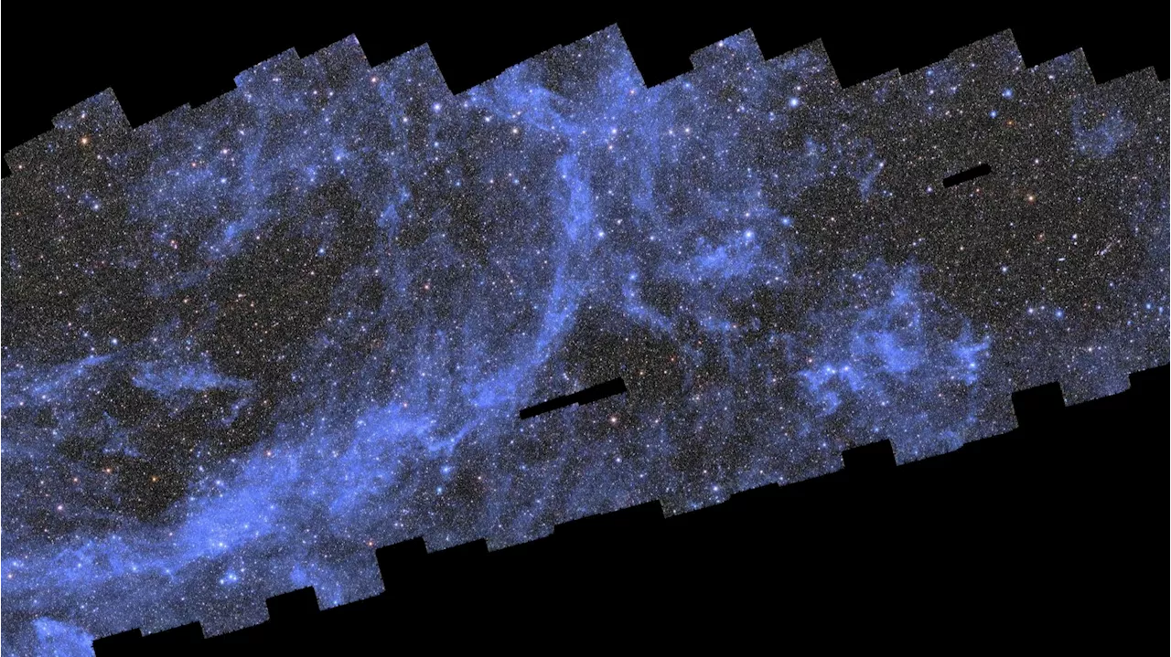 El telescopio Euclid desvela el primer fragmento de su mapa 3D del universo con millones de galaxias