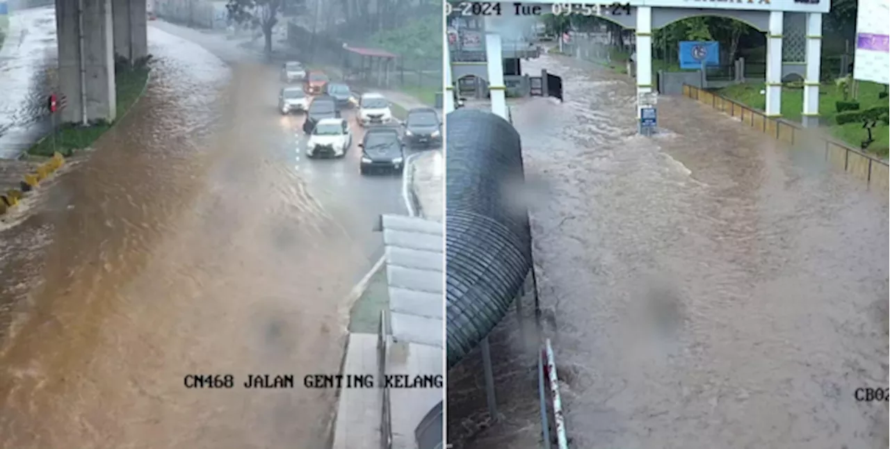 [PHOTOS] Heavy Rain In KL Causes Flash Floods In City Centre & Traffic Congestion