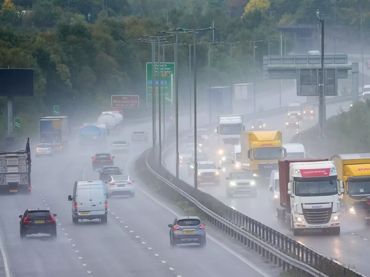 Flooding could hit UK as yellow weather warnings for rain issued by Met Office