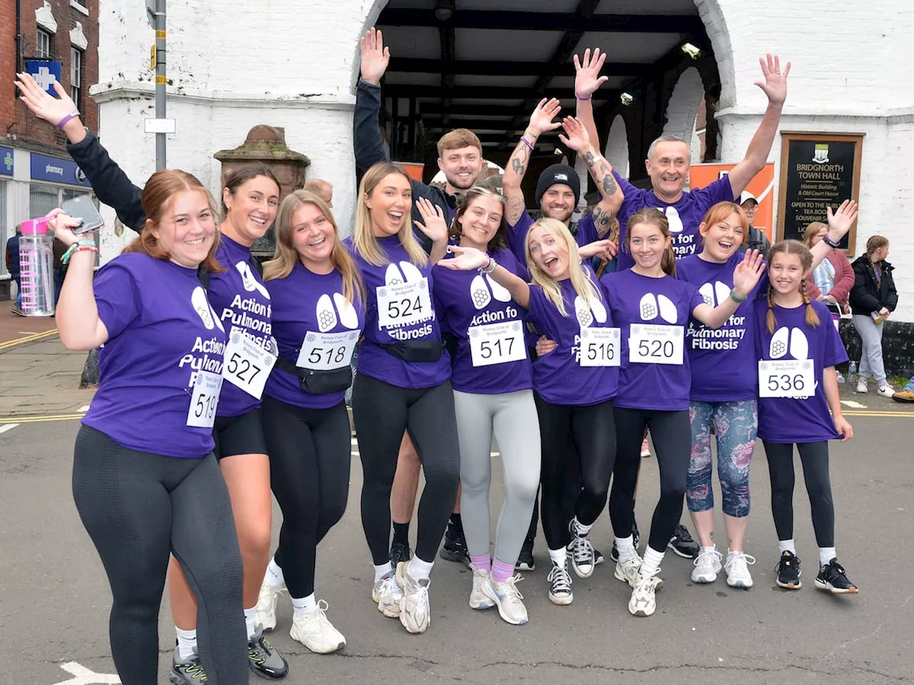 Thousands set to be raised after Bridgnorth walkers get their steps in