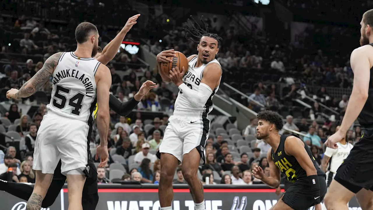 Tre Jones Says San Antonio Spurs Beat Jazz with Defense