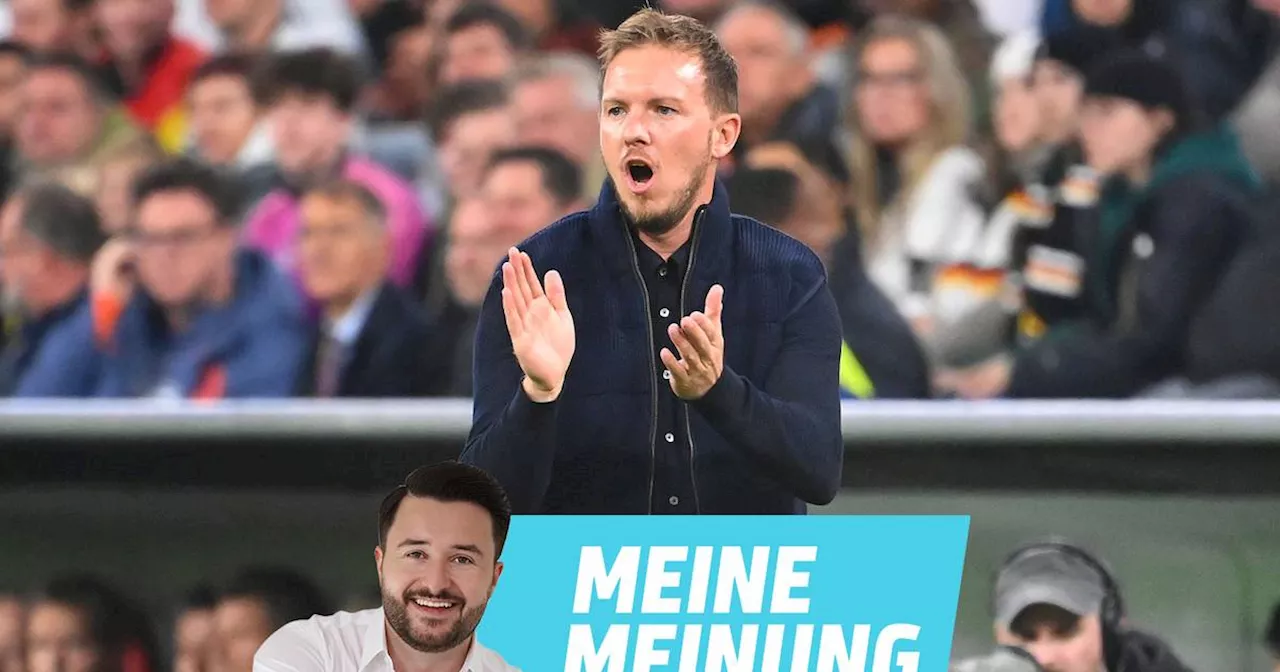 Nagelsmann: Der DFB sollte weiterflirten - SPORT1-Kommentar von Chefreporter Stefan Kumberger