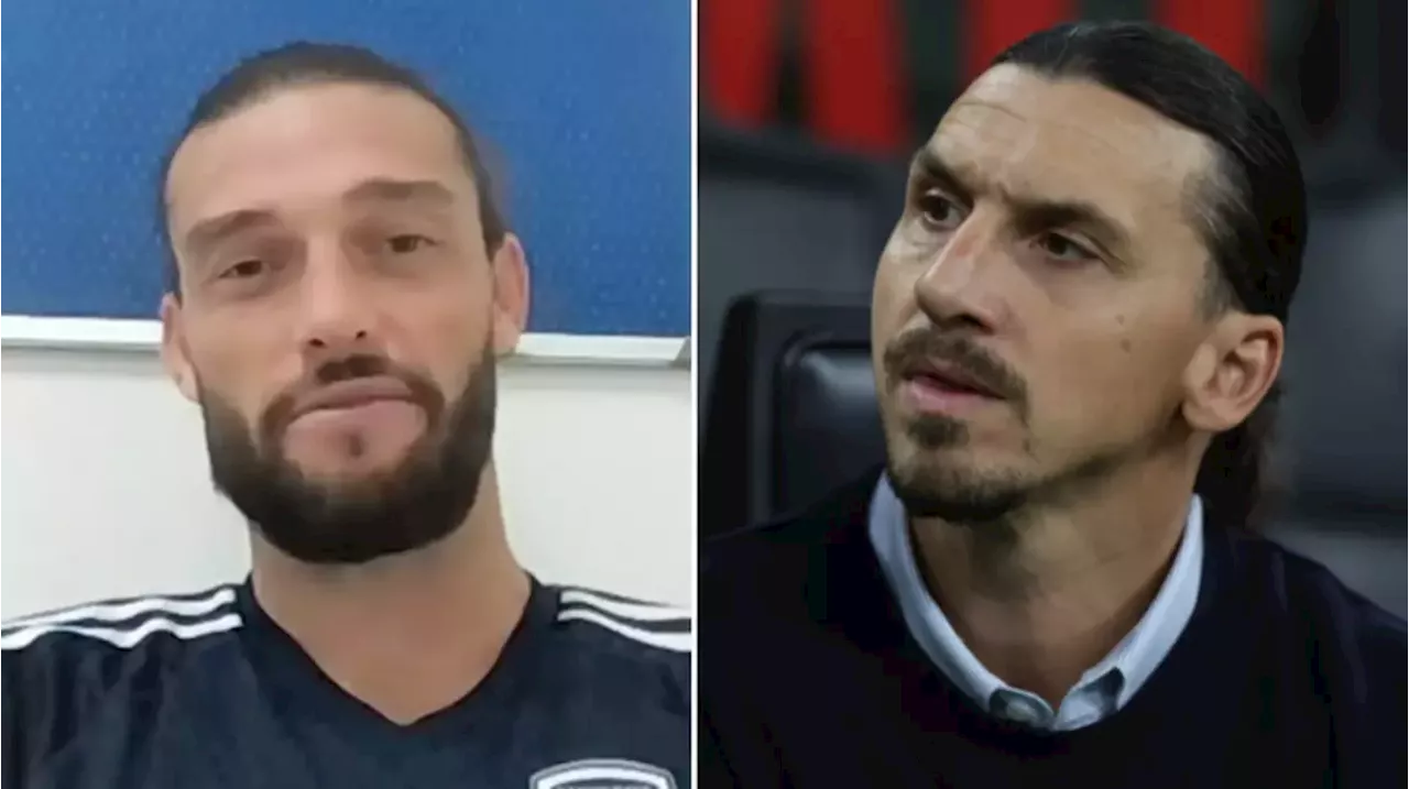 Andy Carroll destroys Zlatan Ibrahimovic with eight-word response after he posts image of gruesome injury