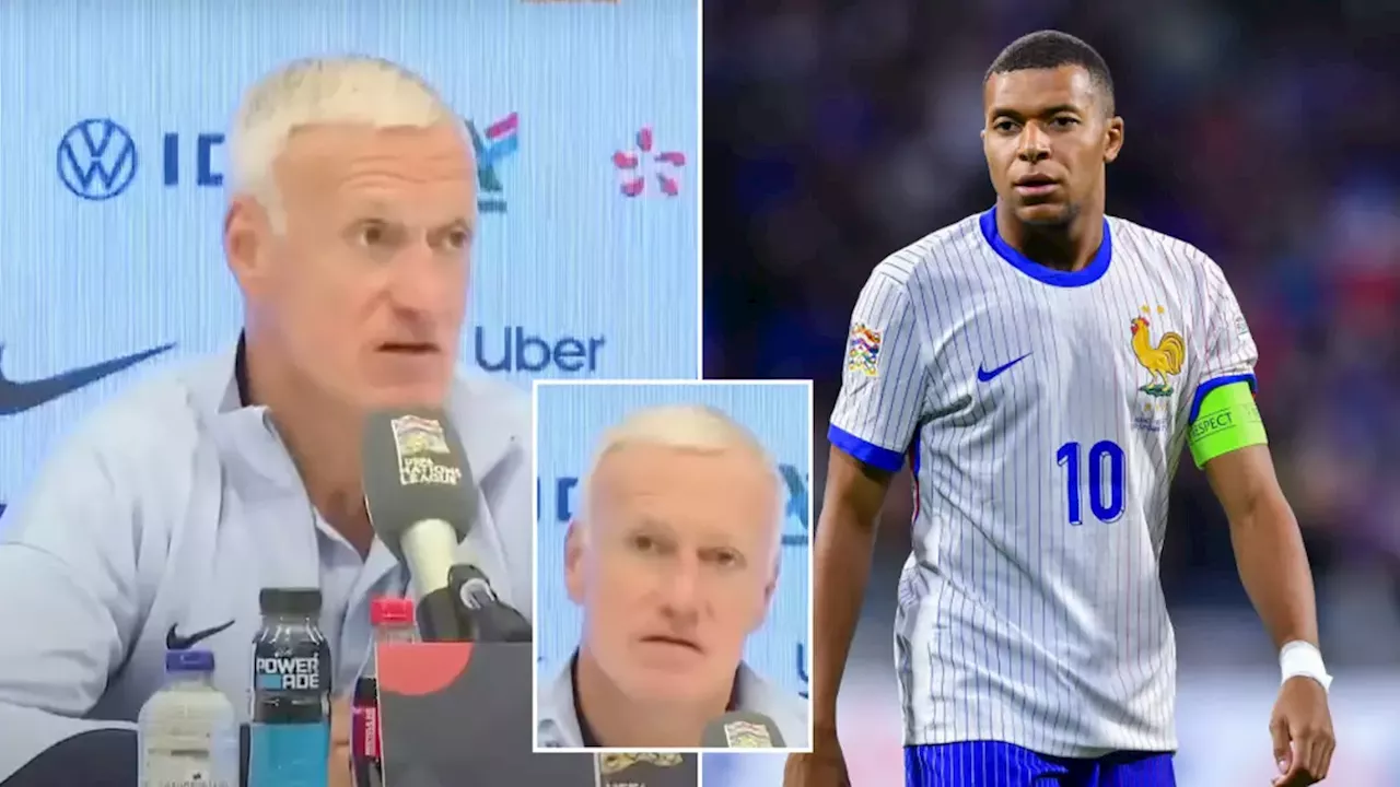 France coach Didier Deschamps breaks silence on Kylian Mbappe allegations as 'police investigation opened'