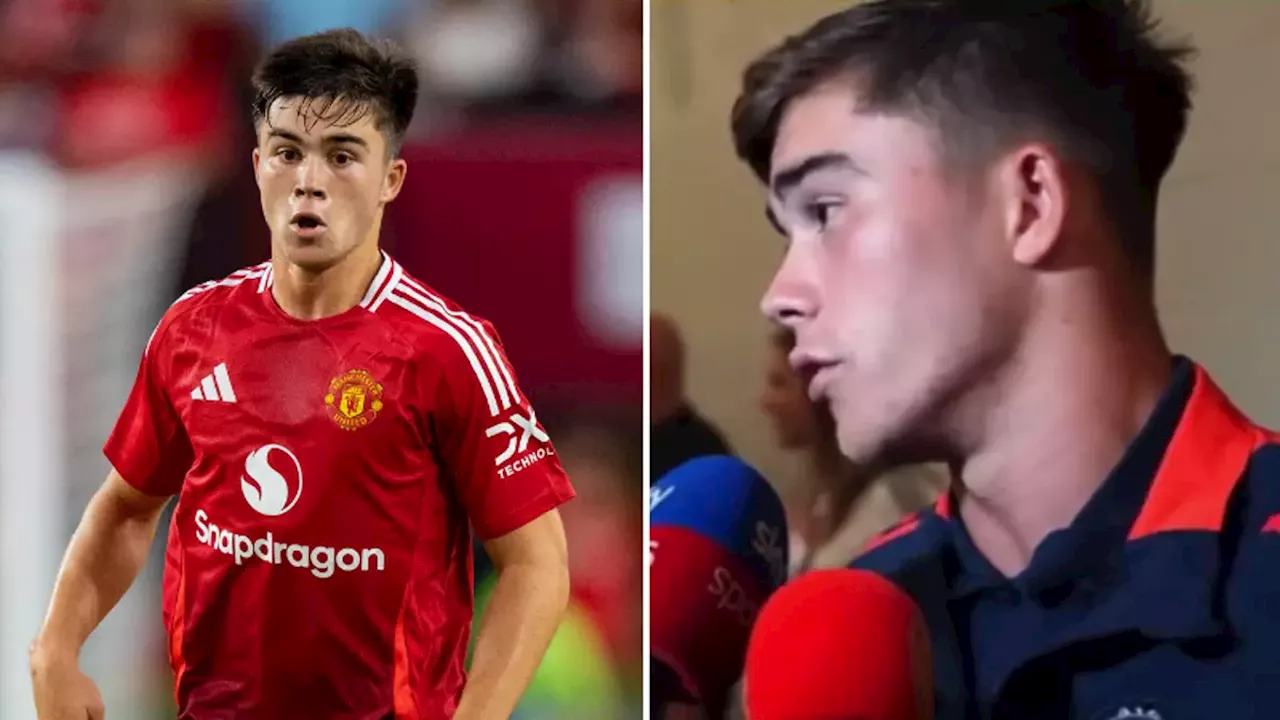 Man Utd youngster Harry Amass' interview goes viral as Jonny Evans decision is made