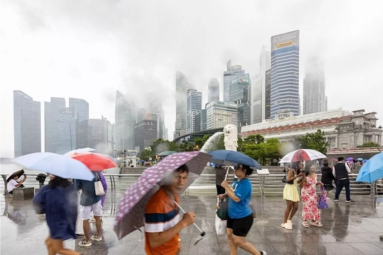 Rainfall recorded over western Singapore on Monday (Oct 14) among the highest in over 40 years