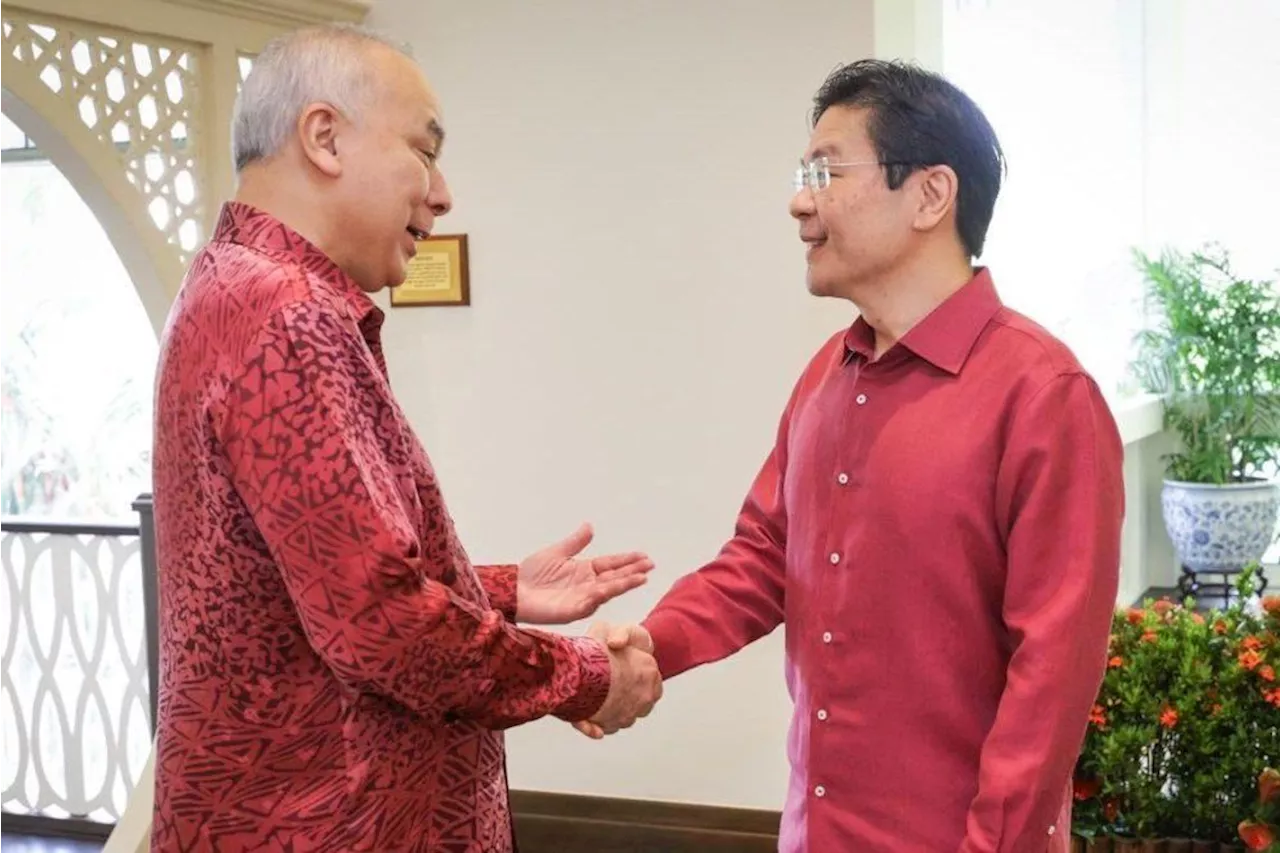 Singapore PM hosts lunch for Sultan Nazrin, discusses bilateral ties