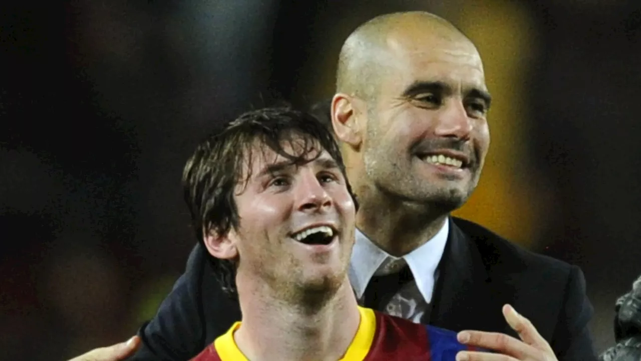 Pep Guardiola details how Lionel Messi can be compared to Tiger Woods and Michael Jordan...