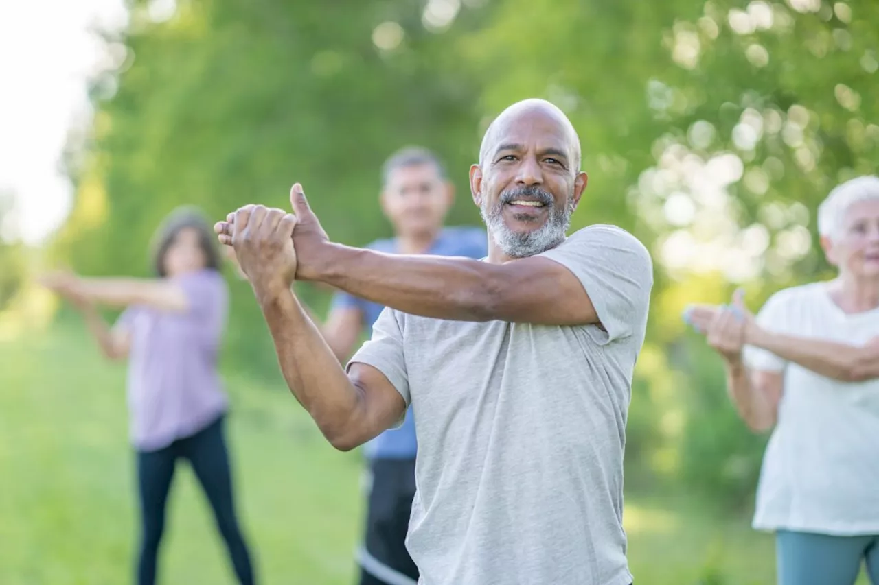 11 easy ways to be healthier in your 50s - from tai chi to squeezing a tennis ball