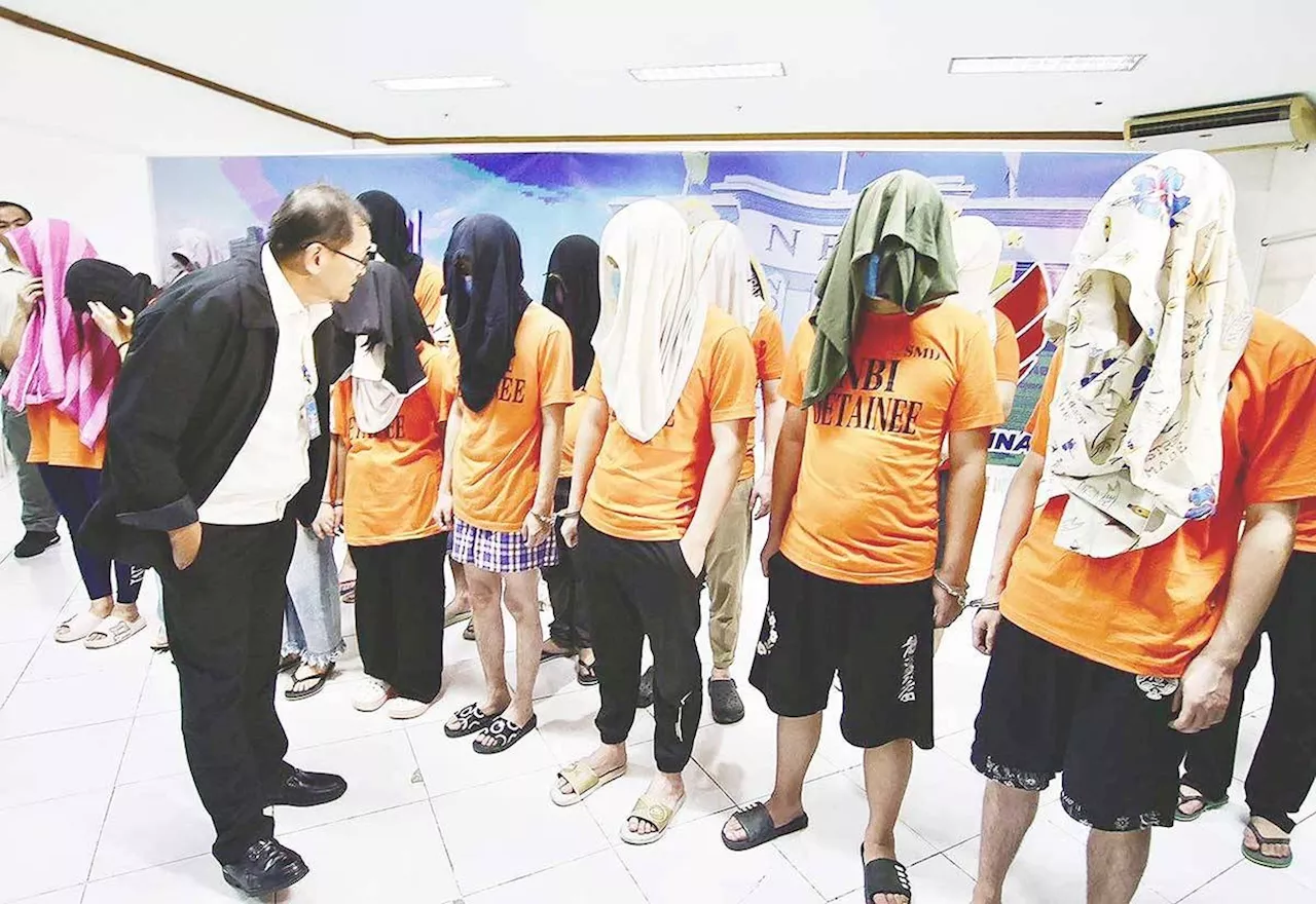 NBI arrests 17 foreigners for major online scams