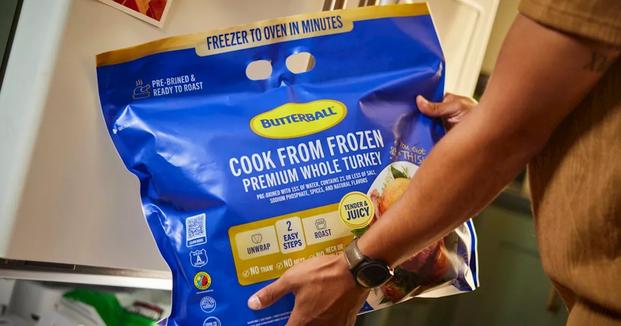 Butterball Introduces Freezer-To-Oven Turkey for a No-Thaw Thanksgiving