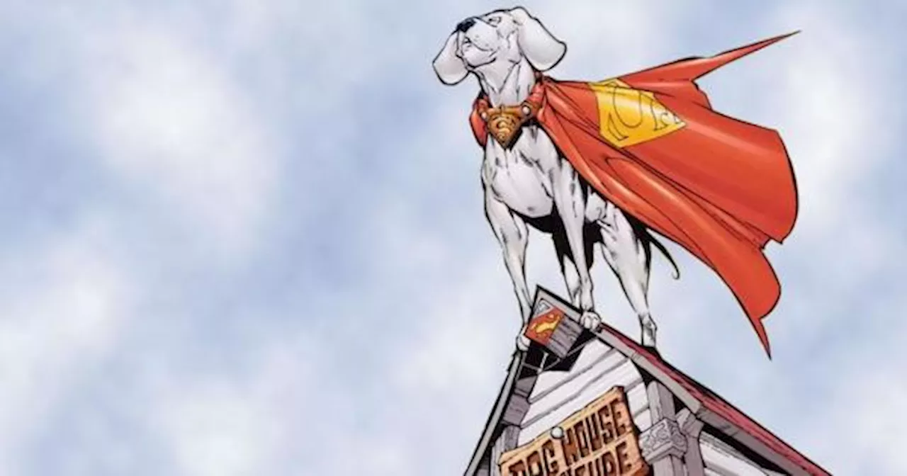 Krypto, el fiel perro superhéroe, se une a la película de Superman de James Gunn