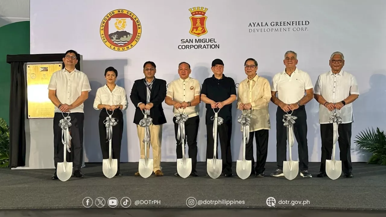 Ayala Greenfield Interchange breaks ground to ease traffic on SLEX soon