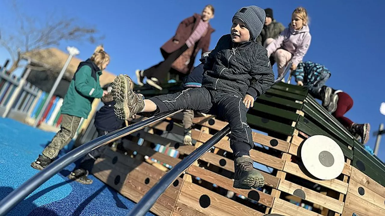 Efter ti år står særlig legeplads endelig klar