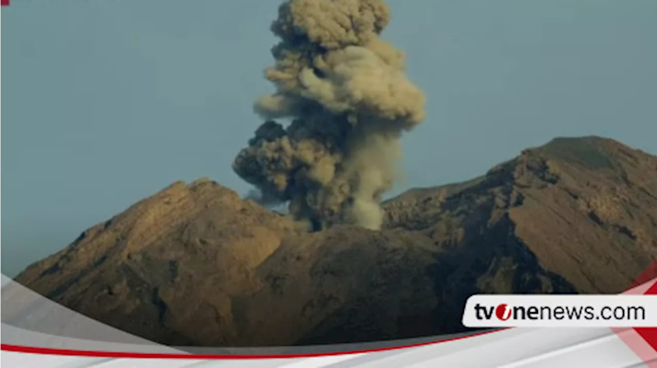 Gunung Semeru Erupsi, Semburkan Kolom Abu 700 Meter