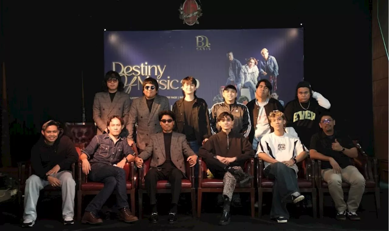 Empat band popular barisi Konsert Destiny of Music 2.0